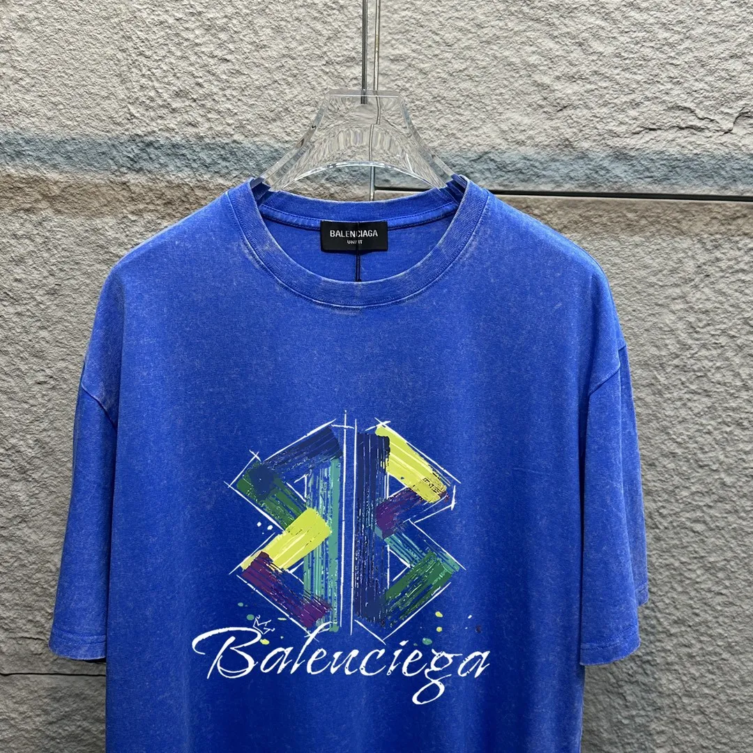 BAL* *2025 New Arrival Retro logo B T Same Style ： Size：S M L XL XXL